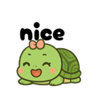 みどりのかめ（個別スタンプ：25）