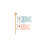 季節のスタンプ（パステルカラー）（個別スタンプ：11）