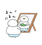 へんてこなアヒル カップルの会話（個別スタンプ：21）