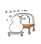 へんてこなアヒル カップルの会話（個別スタンプ：22）