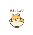 お茶碗犬 おちゃわんわん あいさつ（個別スタンプ：12）