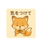 コンちゃん〜ふんわりタッチ〜（個別スタンプ：14）