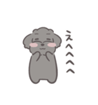 ふわシュナ 日常 黒（個別スタンプ：15）