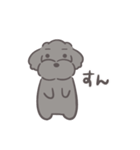 ふわシュナ 日常 黒（個別スタンプ：29）