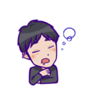 ゆるっと糸目くん（個別スタンプ：4）