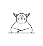 沈黙の猫2（個別スタンプ：2）