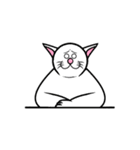 沈黙の猫2（個別スタンプ：3）