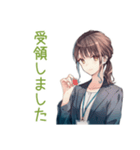 社畜ちゃんの納期★進捗敬語（個別スタンプ：19）