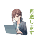 社畜ちゃんの納期★進捗敬語（個別スタンプ：26）