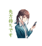 社畜ちゃんの納期★進捗敬語（個別スタンプ：27）