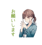 社畜ちゃんの納期★進捗敬語（個別スタンプ：28）
