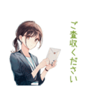 社畜ちゃんの納期★進捗敬語（個別スタンプ：29）