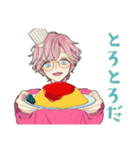 ゆめかわ男子のお料理タイム♡（個別スタンプ：5）