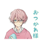 ゆめかわ男子のお料理タイム♡（個別スタンプ：18）