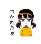 子ども（女の子）と親の心の声♡（個別スタンプ：10）