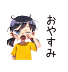 子ども（女の子）と親の心の声♡（個別スタンプ：36）