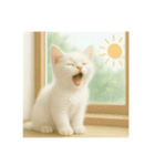 実写みたいな子猫 日本語（個別スタンプ：23）