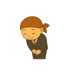 ゆるっと小坊主「ビジネス編」（個別スタンプ：4）