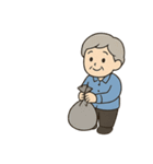清掃員のお仕事スタンプ3（個別スタンプ：14）