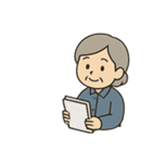 清掃員のお仕事スタンプ3（個別スタンプ：36）