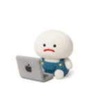 ぬいぐるみ みじめちゃん（毎日使える3D）（個別スタンプ：19）