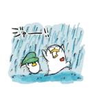 残暑厳しい 【温泉らんど】（個別スタンプ：19）