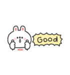省スペース◎うさぎさん #3（個別スタンプ：9）