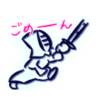 ラフラフけんどー（個別スタンプ：14）