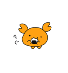 偽物のカニちゃん（個別スタンプ：6）