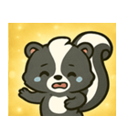 キラキラしっぽのスカンク@SFW（個別スタンプ：2）