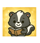 キラキラしっぽのスカンク@SFW（個別スタンプ：10）