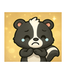 キラキラしっぽのスカンク@SFW（個別スタンプ：18）