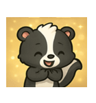 キラキラしっぽのスカンク@SFW（個別スタンプ：22）