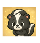 キラキラしっぽのスカンク@SFW（個別スタンプ：23）