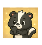 キラキラしっぽのスカンク@SFW（個別スタンプ：26）