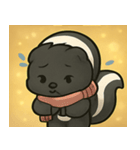 キラキラしっぽのスカンク@SFW（個別スタンプ：27）
