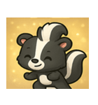 キラキラしっぽのスカンク@SFW（個別スタンプ：30）