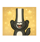 キラキラしっぽのスカンク@SFW（個別スタンプ：31）