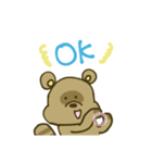 たぬきの「ぽ」（個別スタンプ：9）