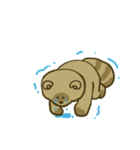 たぬきの「ぽ」（個別スタンプ：38）