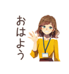 早退しますの連絡★OLの言い訳（個別スタンプ：2）
