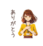早退しますの連絡★OLの言い訳（個別スタンプ：19）