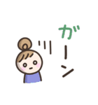 毎日送りやすい☆手書きの女の子スタンプ（個別スタンプ：28）