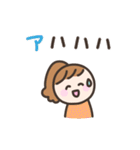 毎日送りやすい☆手書きの女の子スタンプ（個別スタンプ：29）