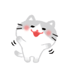 ほぼ文字無し日々の暮らし 猫 修正版（個別スタンプ：2）