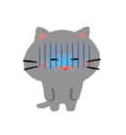 ほぼ文字無し日々の暮らし 猫 修正版（個別スタンプ：8）