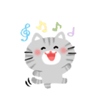 ほぼ文字無し日々の暮らし 猫 修正版（個別スタンプ：12）