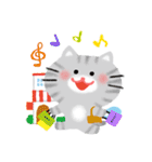 ほぼ文字無し日々の暮らし 猫 修正版（個別スタンプ：28）