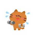 ほぼ文字無し日々の暮らし 猫 修正版（個別スタンプ：29）