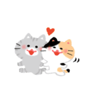 ほぼ文字無し日々の暮らし 猫 修正版（個別スタンプ：30）
